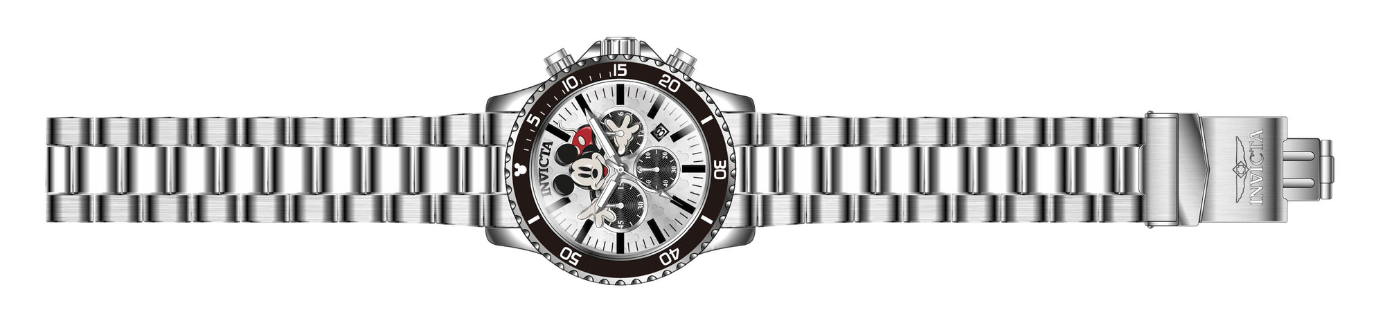 Band for Invicta Disney Limited Edition Mickey Mouse Men 39049