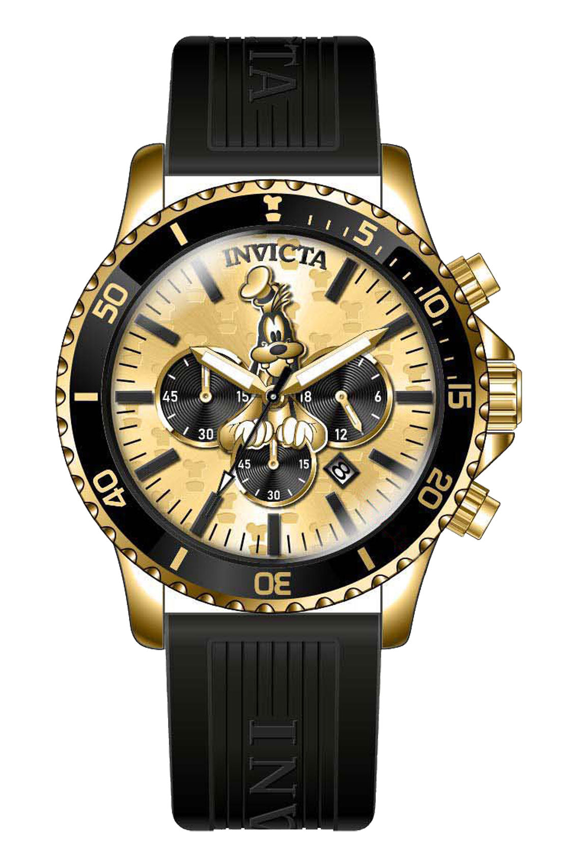 Band for Invicta Disney Limited Edition Goofy Men 39053
