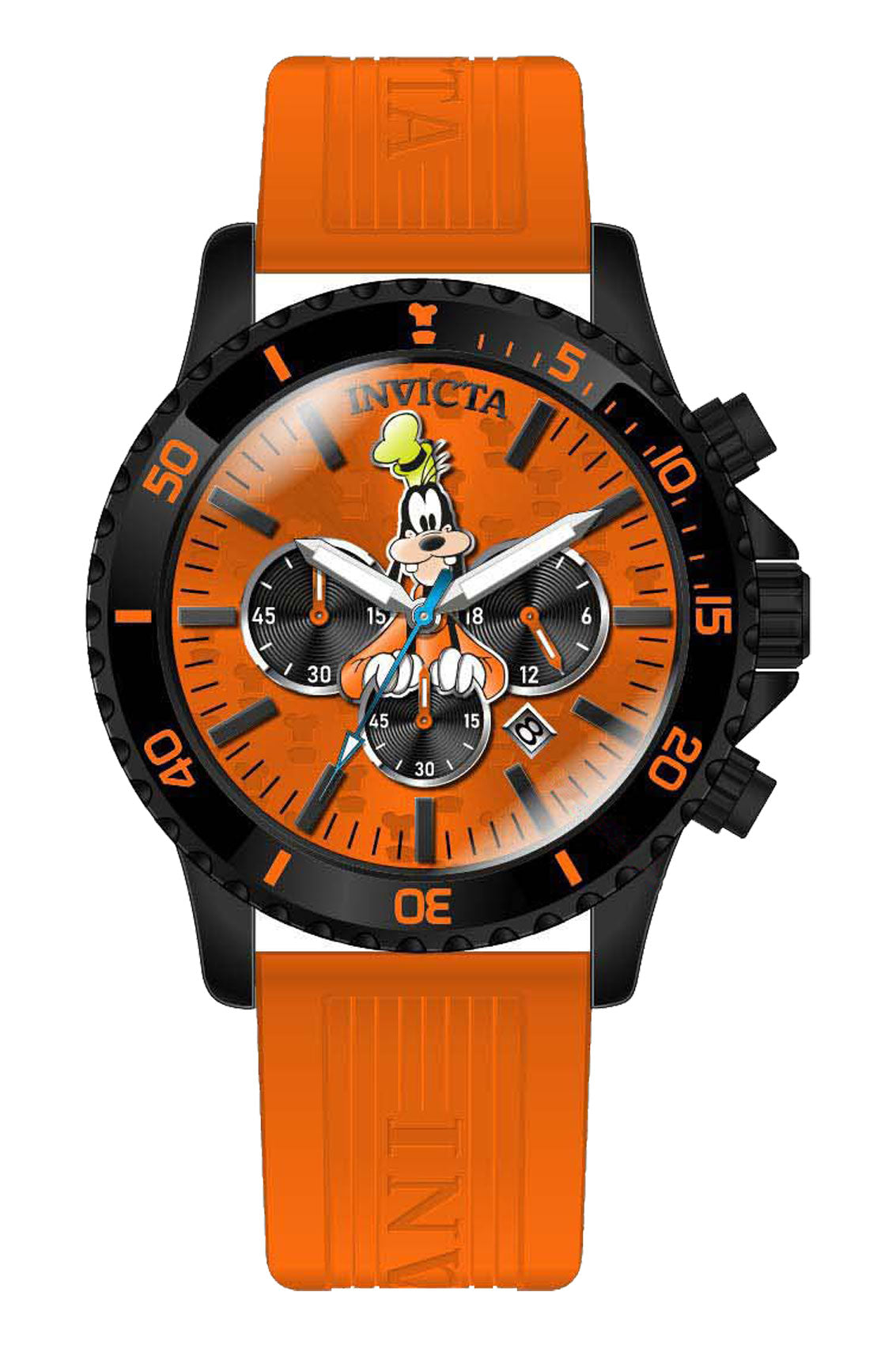 Band for Invicta Disney Limited Edition Goofy Men 39052