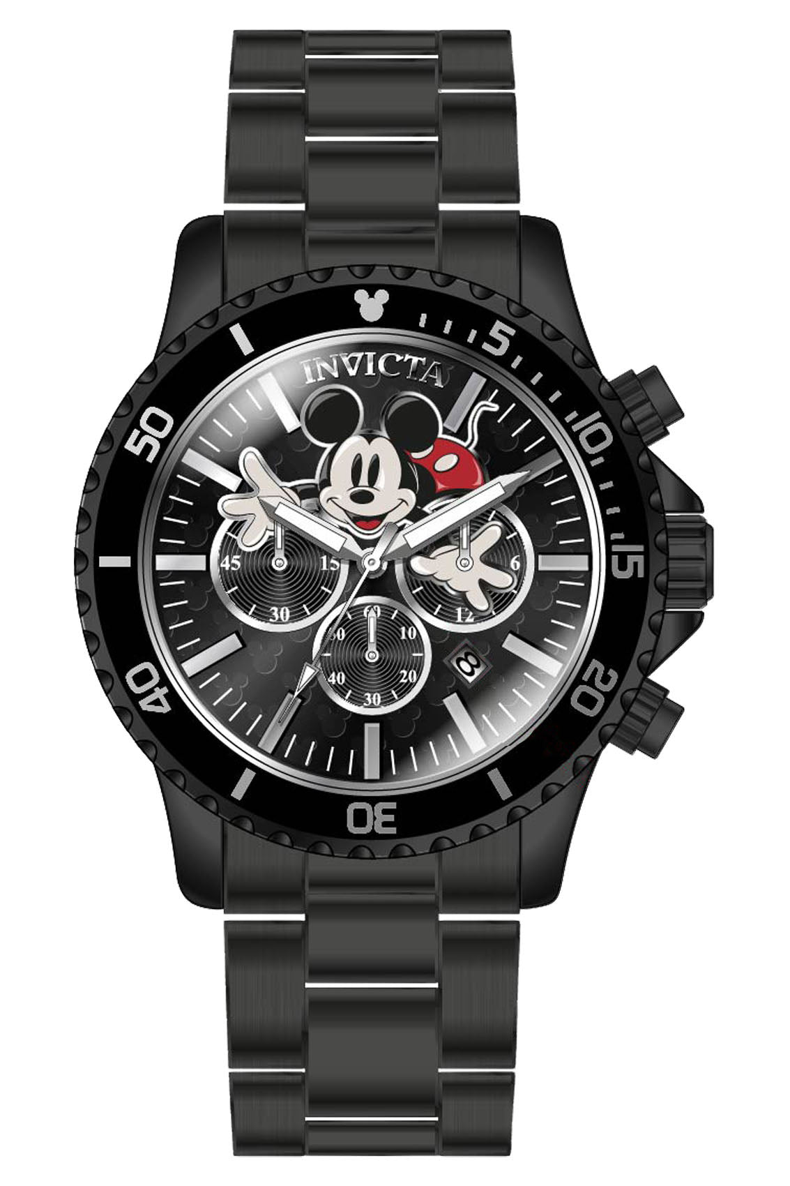 Band for Invicta Disney Limited Edition Mickey Mouse Men 39046