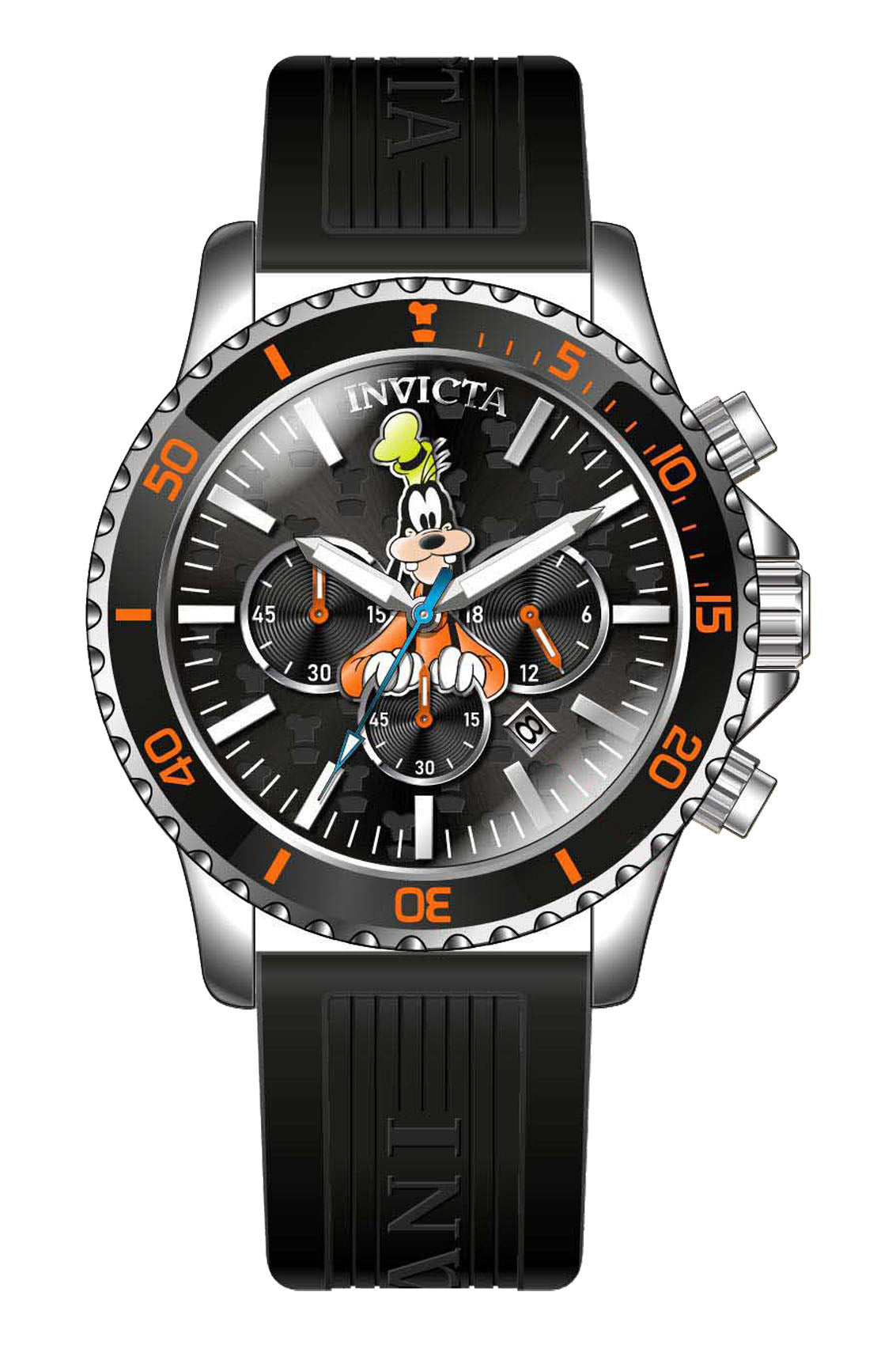 Band for Invicta Disney Limited Edition Goofy Men 39050