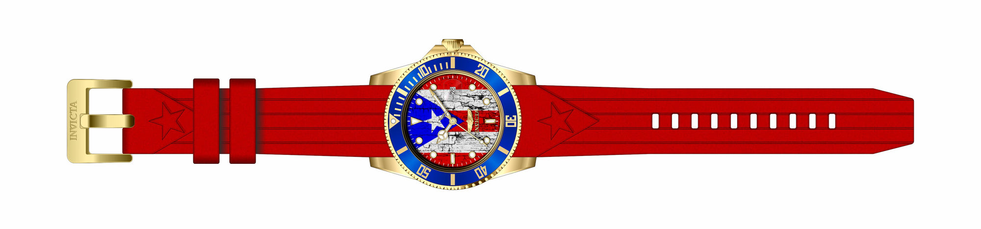 Band for Invicta Pro Diver Store Exclusive Men 43050