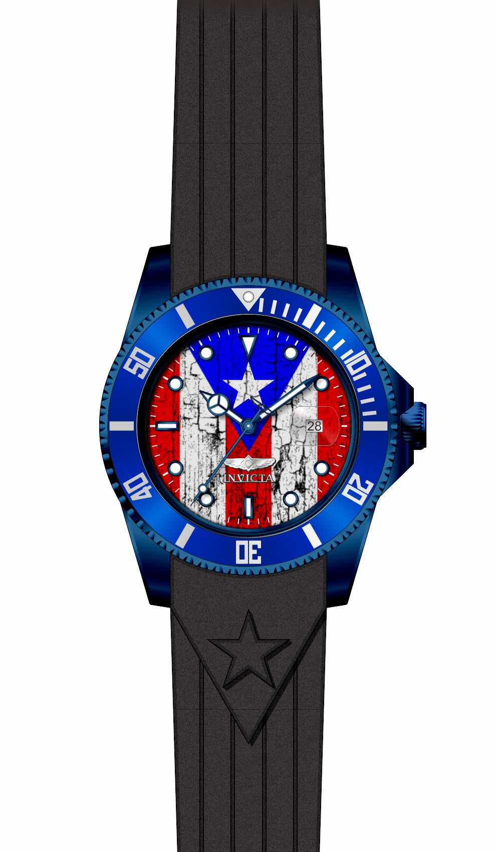 Band for Invicta Pro Diver Store Exclusive Men 43051