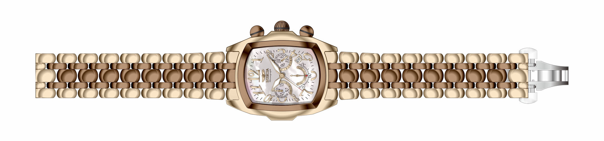 Band for Invicta Lupah Men 43154