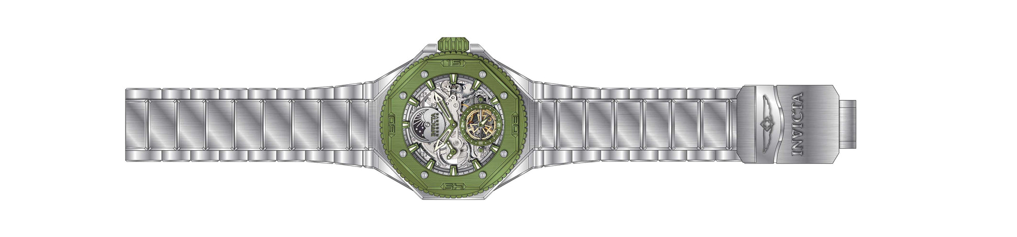 Band for Invicta Reserve Pro Diver Men 40650