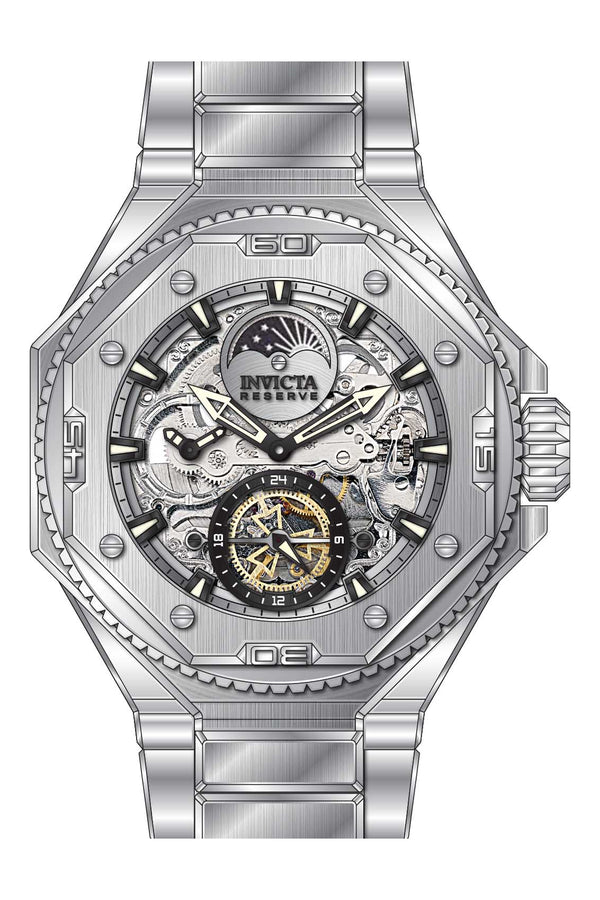 Band for Invicta Reserve Pro Diver Men 40652 - Invicta Watch Bands