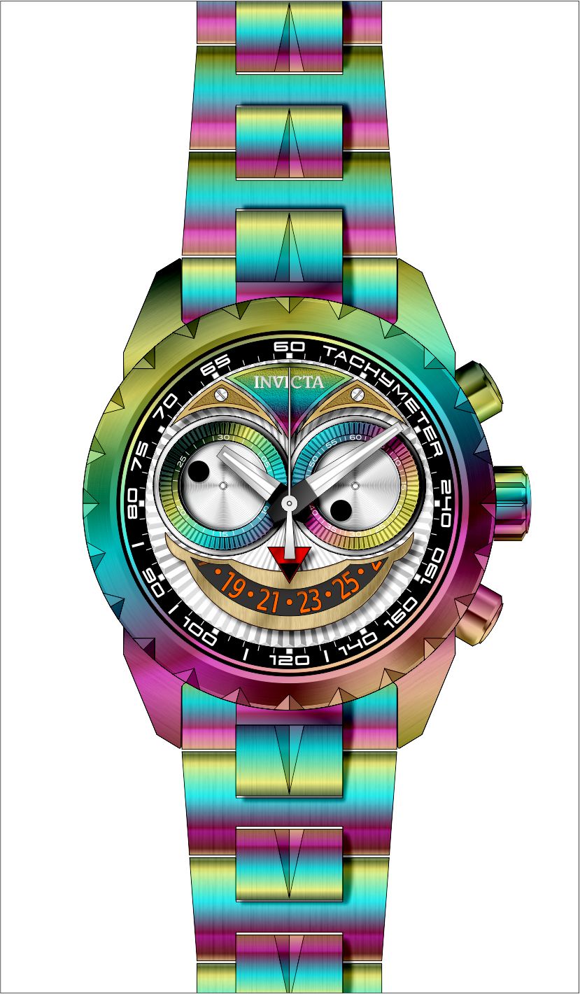 Band for Invicta Specialty Men 43215