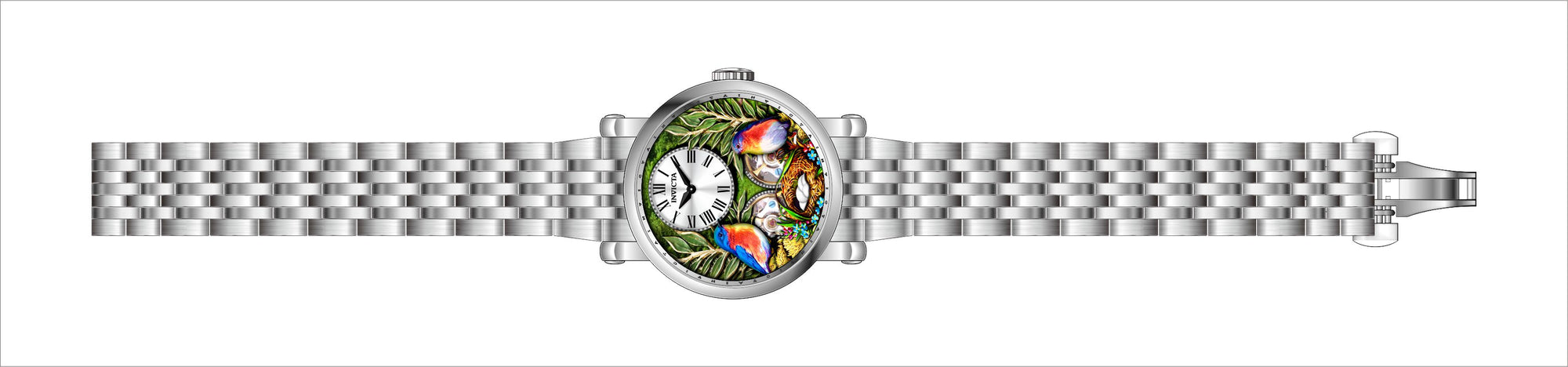 Band for Invicta Vintage Lady 43280