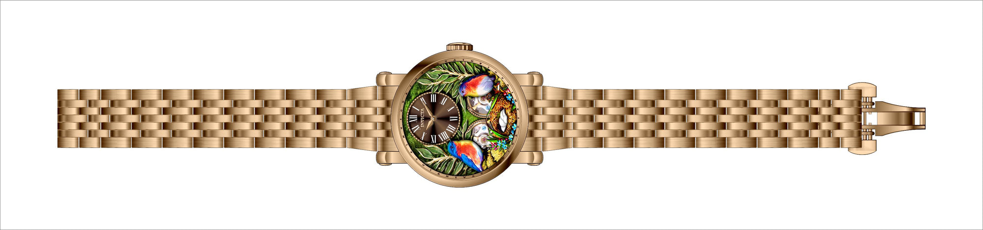 Band for Invicta Vintage Lady 43282