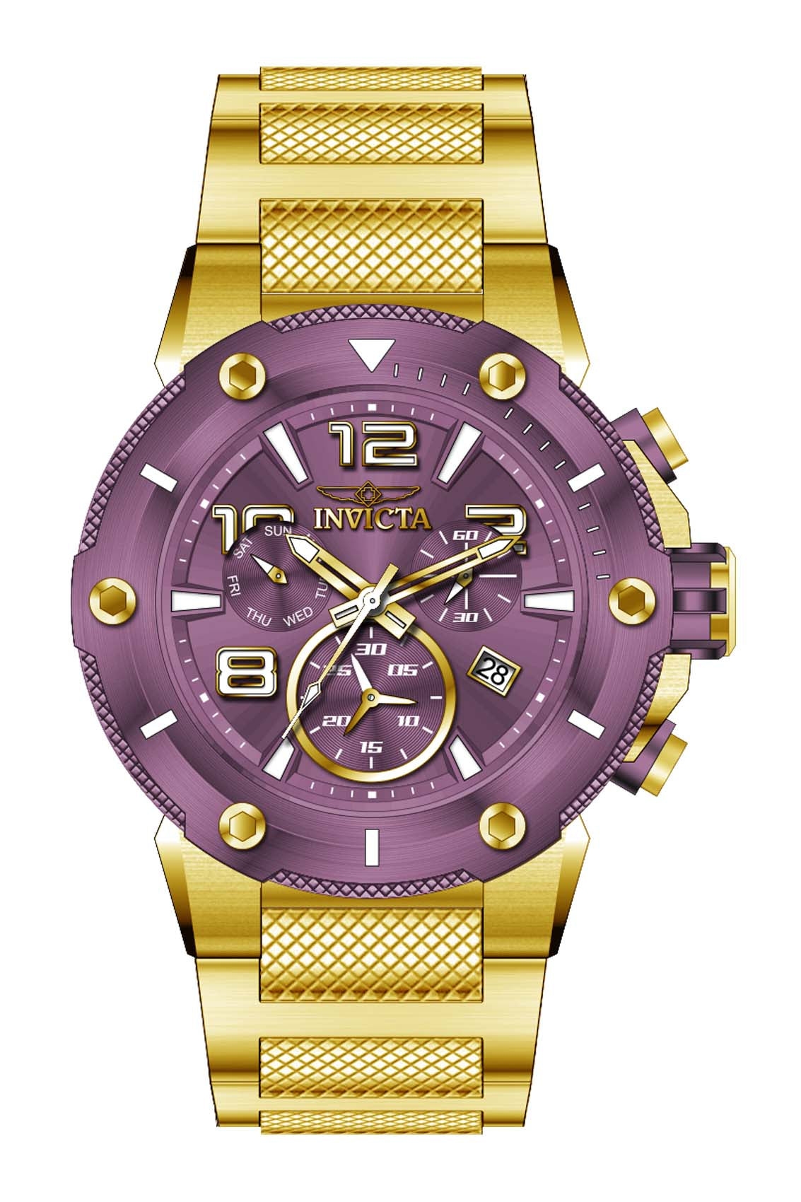 Band for Invicta Speedway Men 40625