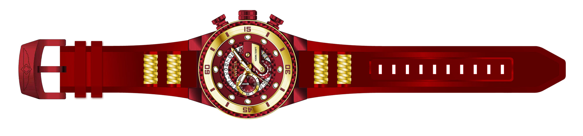 Band for Invicta S1 Rally Men 40762