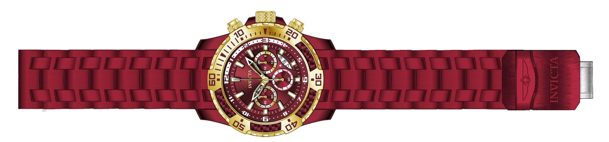 Band for Invicta Pro Diver Men 40906