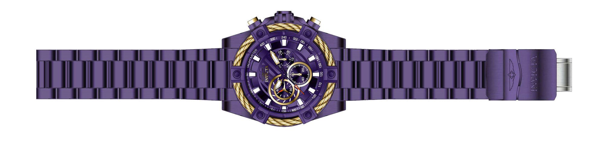 Band for Invicta Bolt Men Purple Label 38958