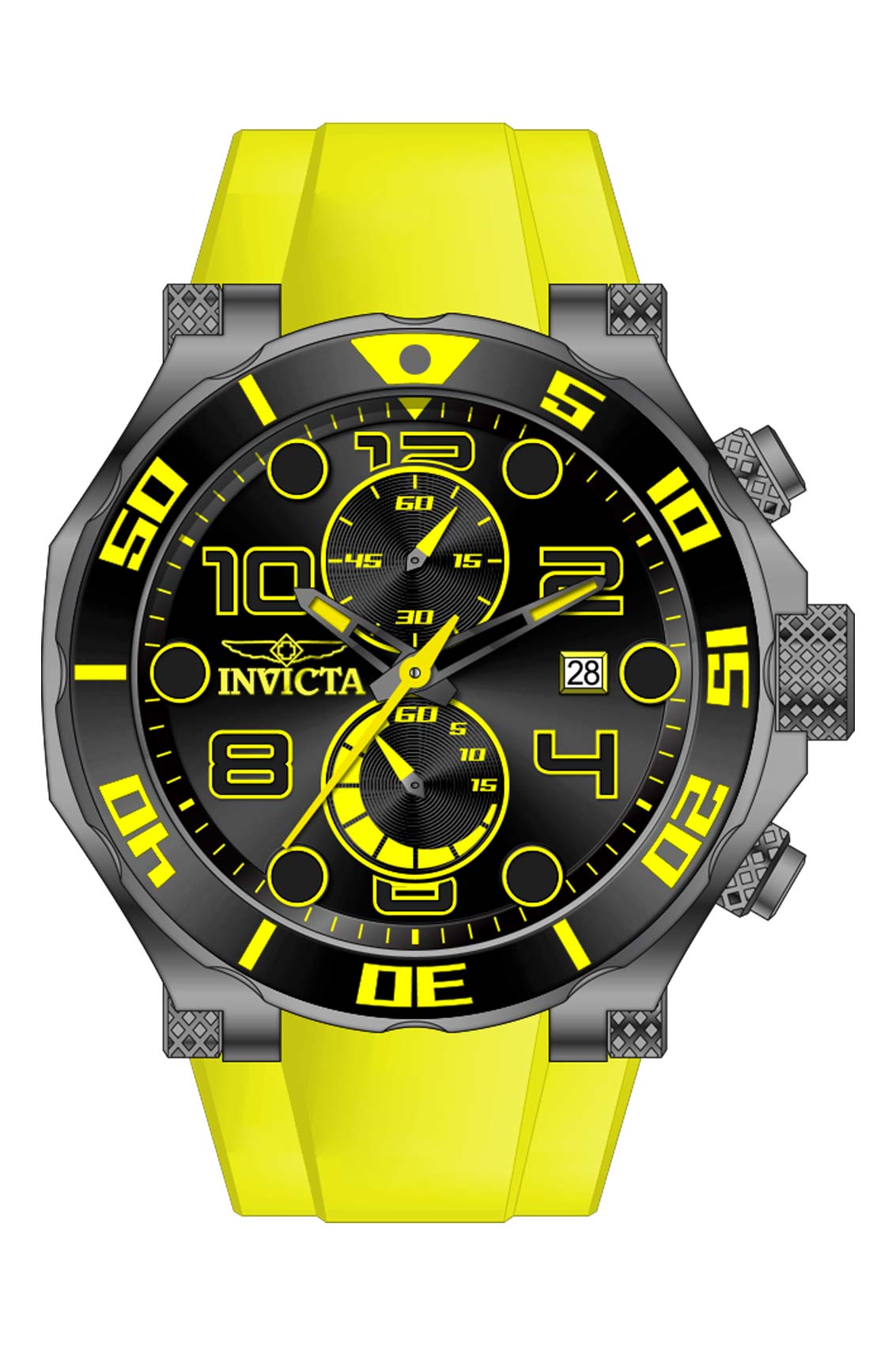 Parts for Invicta Pro Diver LATAM Exclusive Men 40020