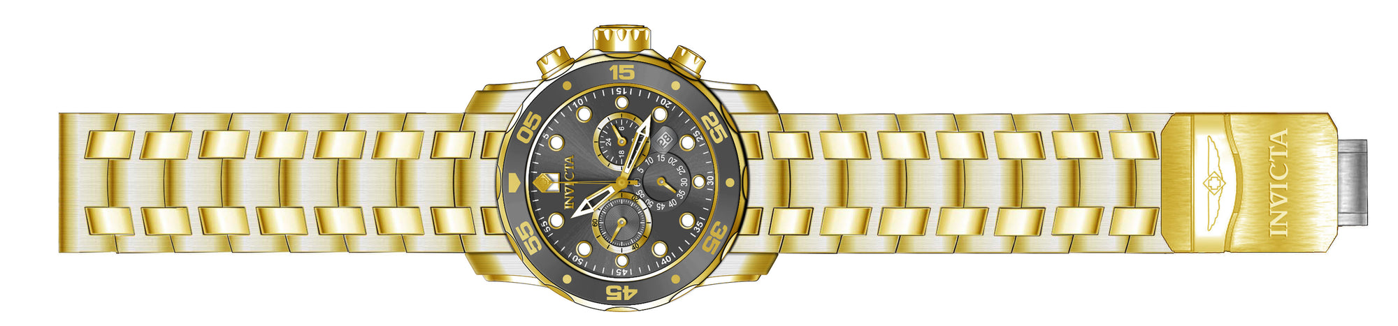 Band for Invicta Pro Diver SCUBA Men 40193