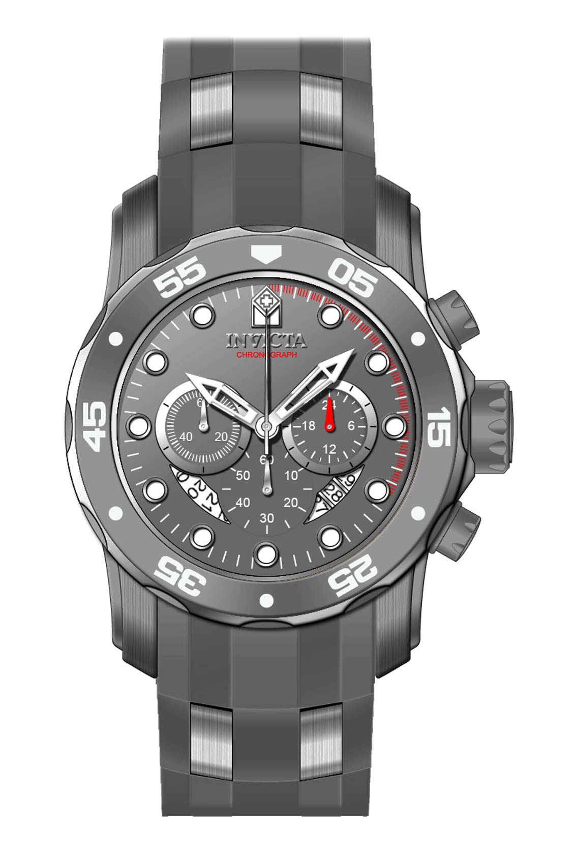 Band for Invicta Pro Diver Men 40480