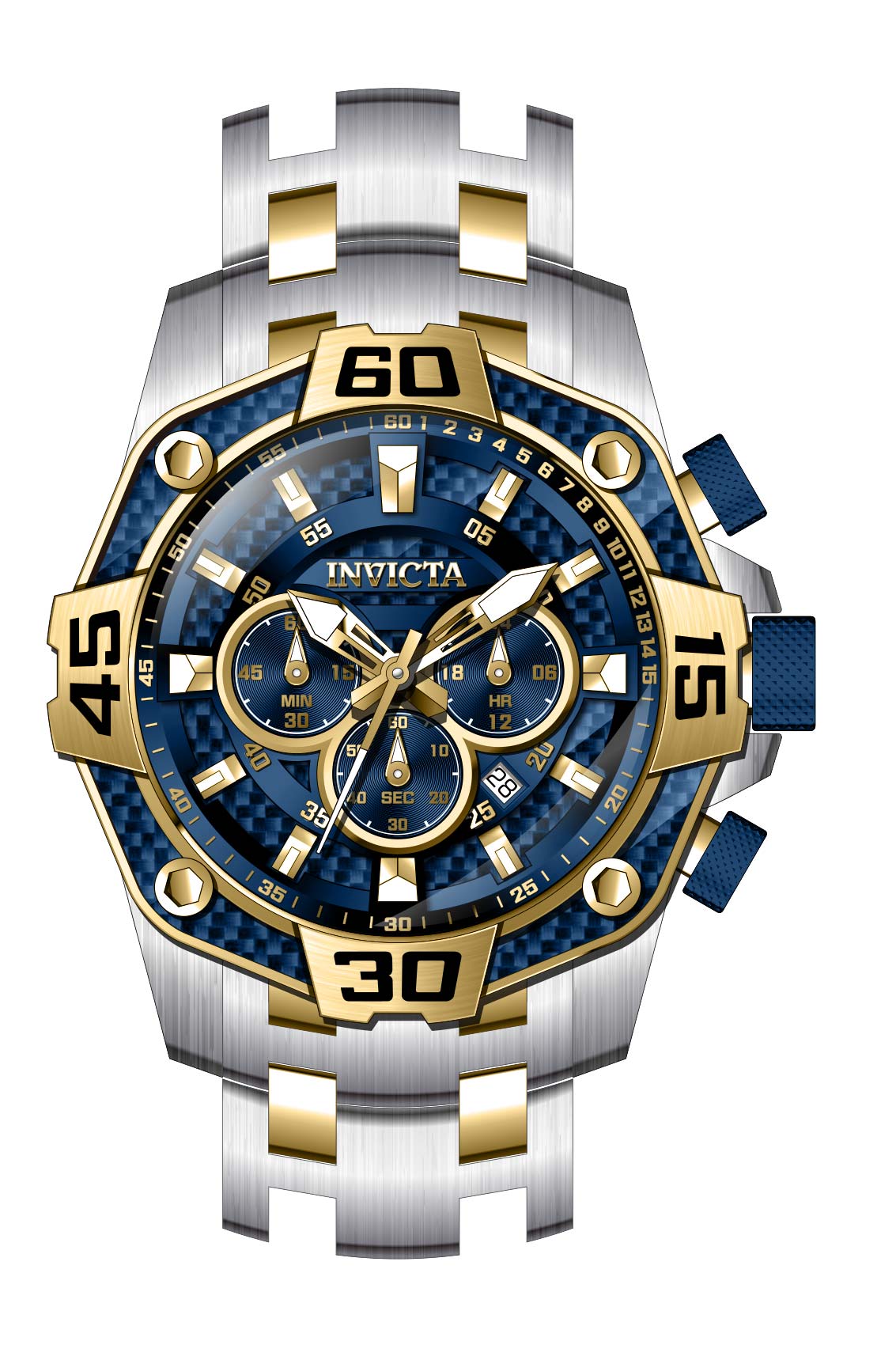 Parts for Invicta Pro Diver Men 33845
