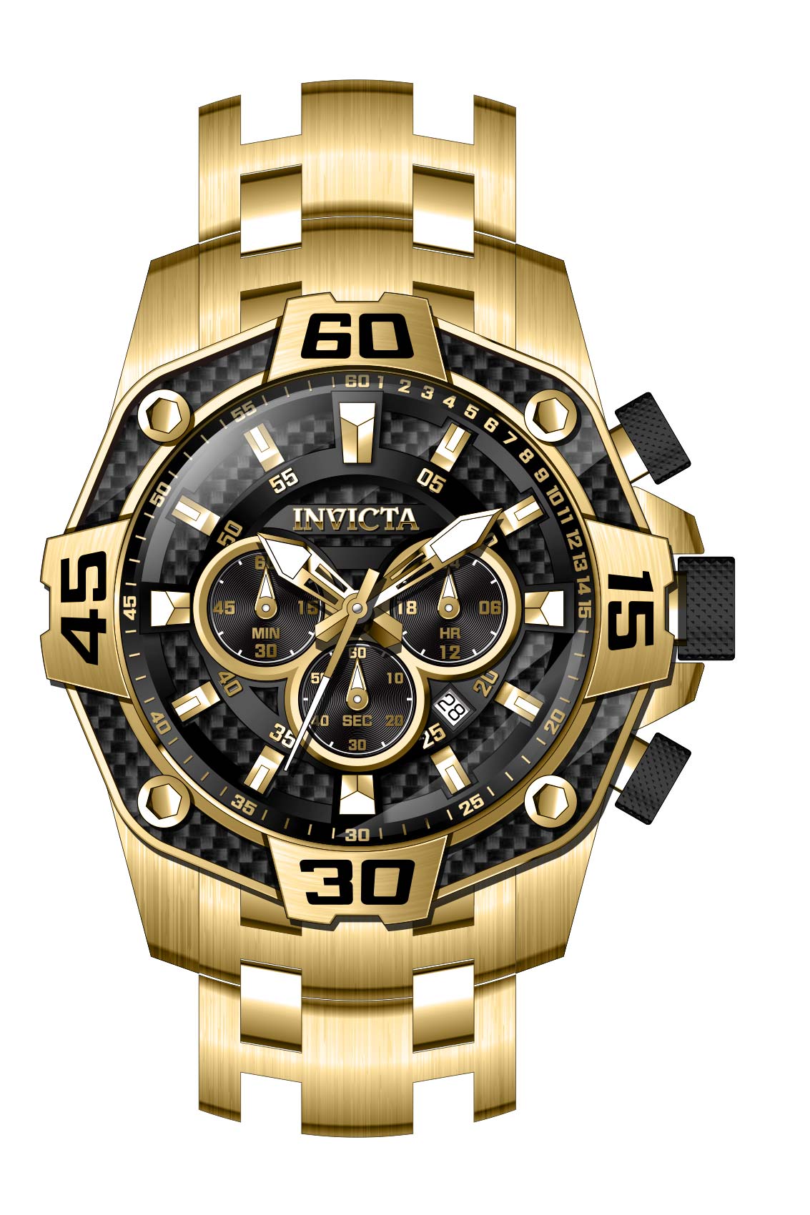 Band for Invicta Pro Diver Men 33847