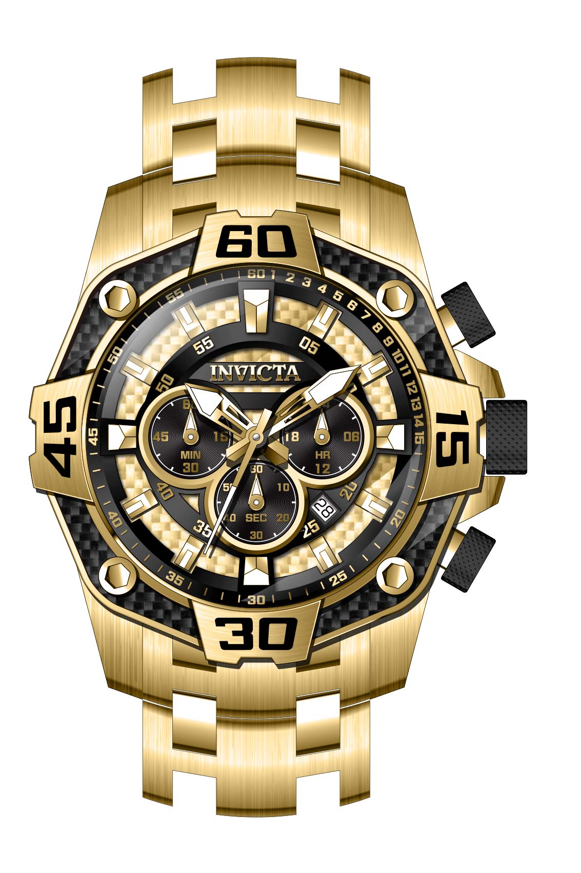 Band for Invicta Pro Diver Men 33848