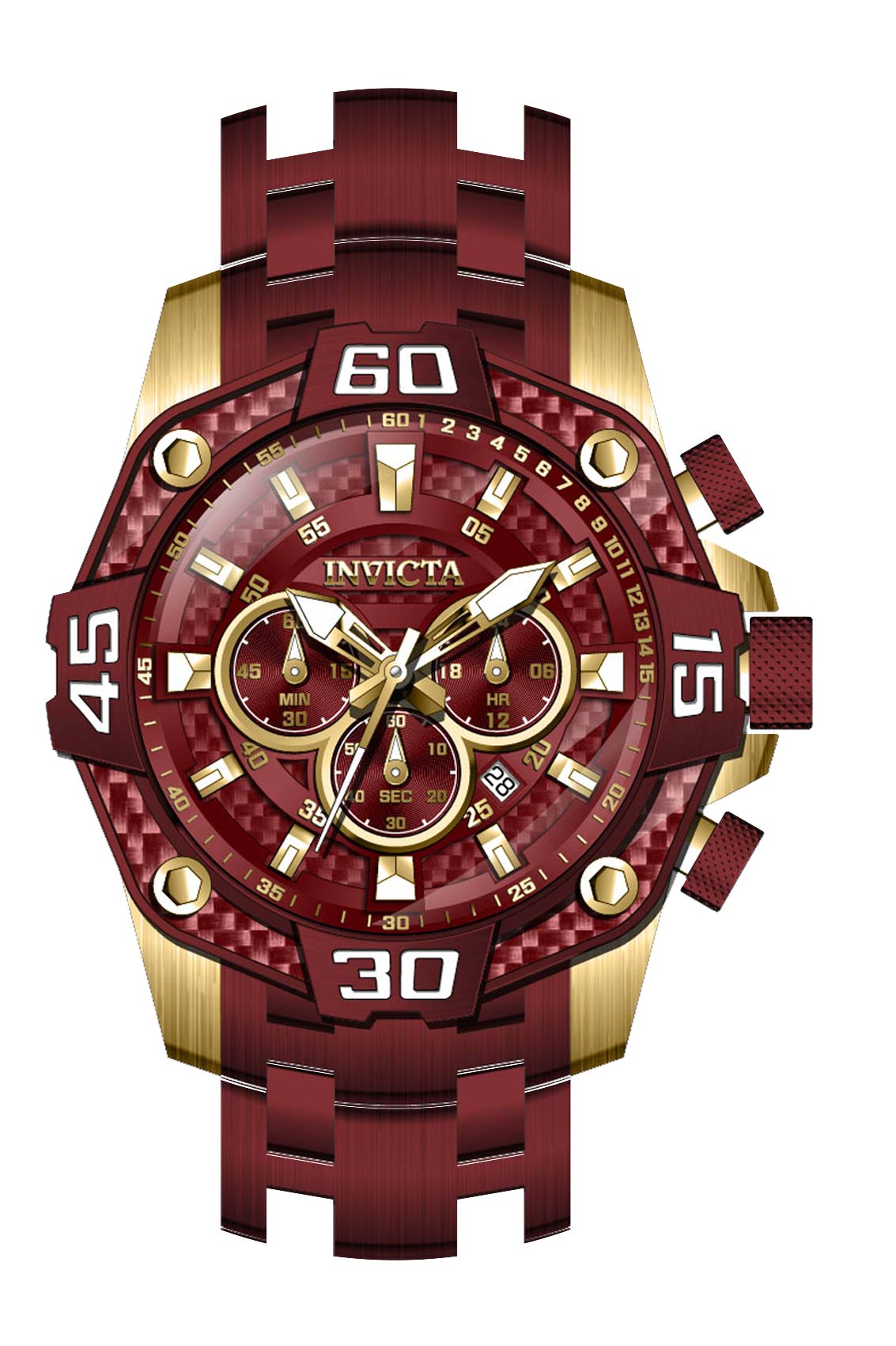 Parts for Invicta Pro Diver Men 40257