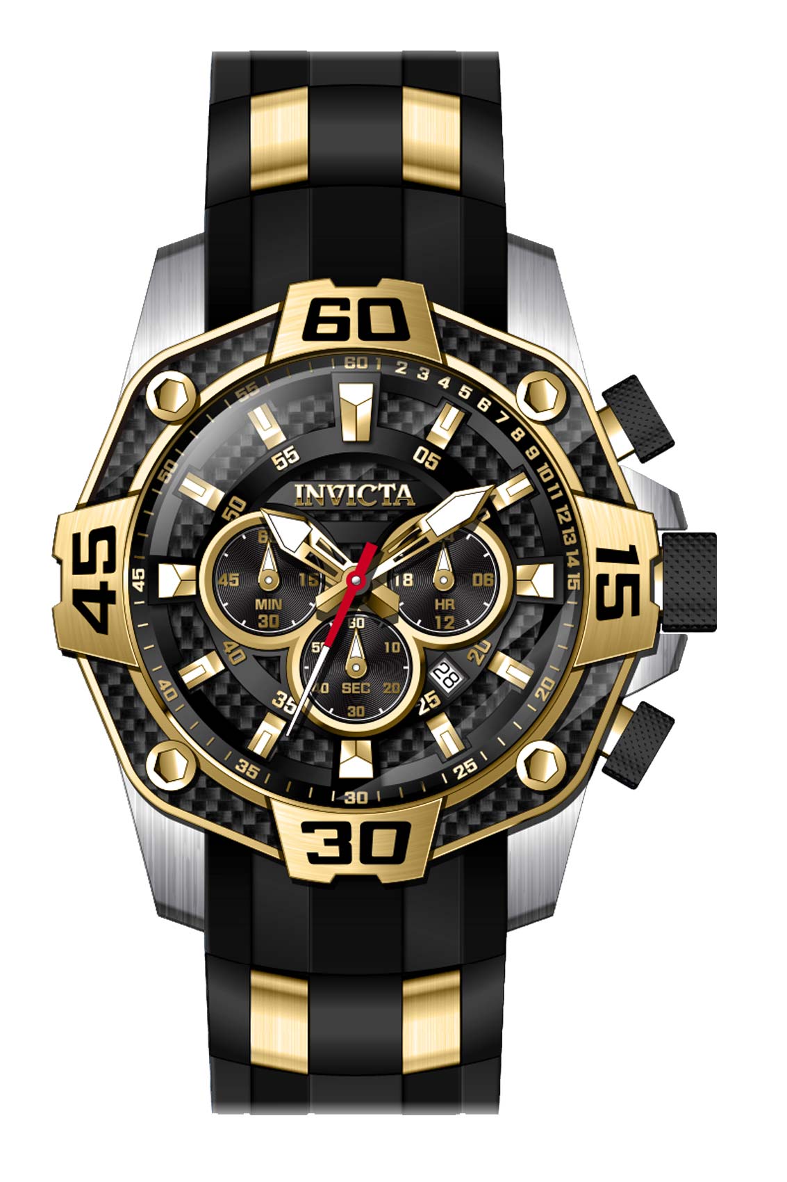 Parts for Invicta Pro Diver SCUBA Men 33840