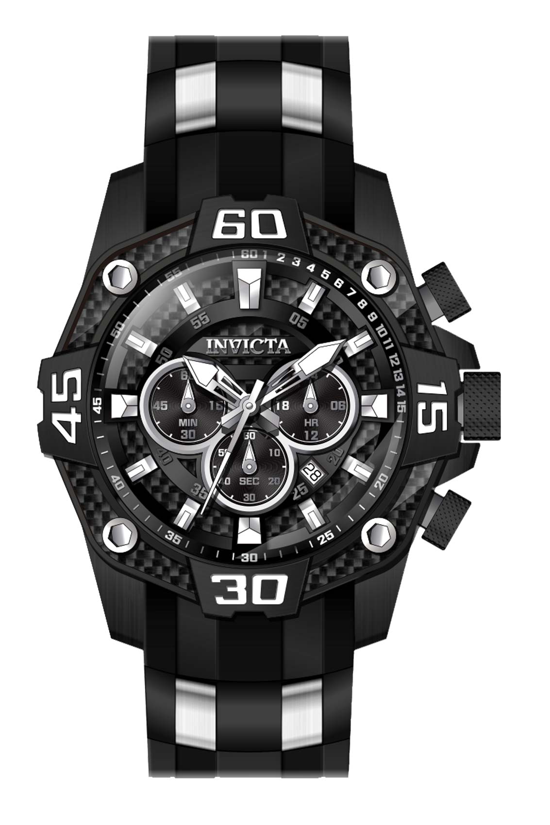 Parts for Invicta Pro Diver SCUBA Men 33843