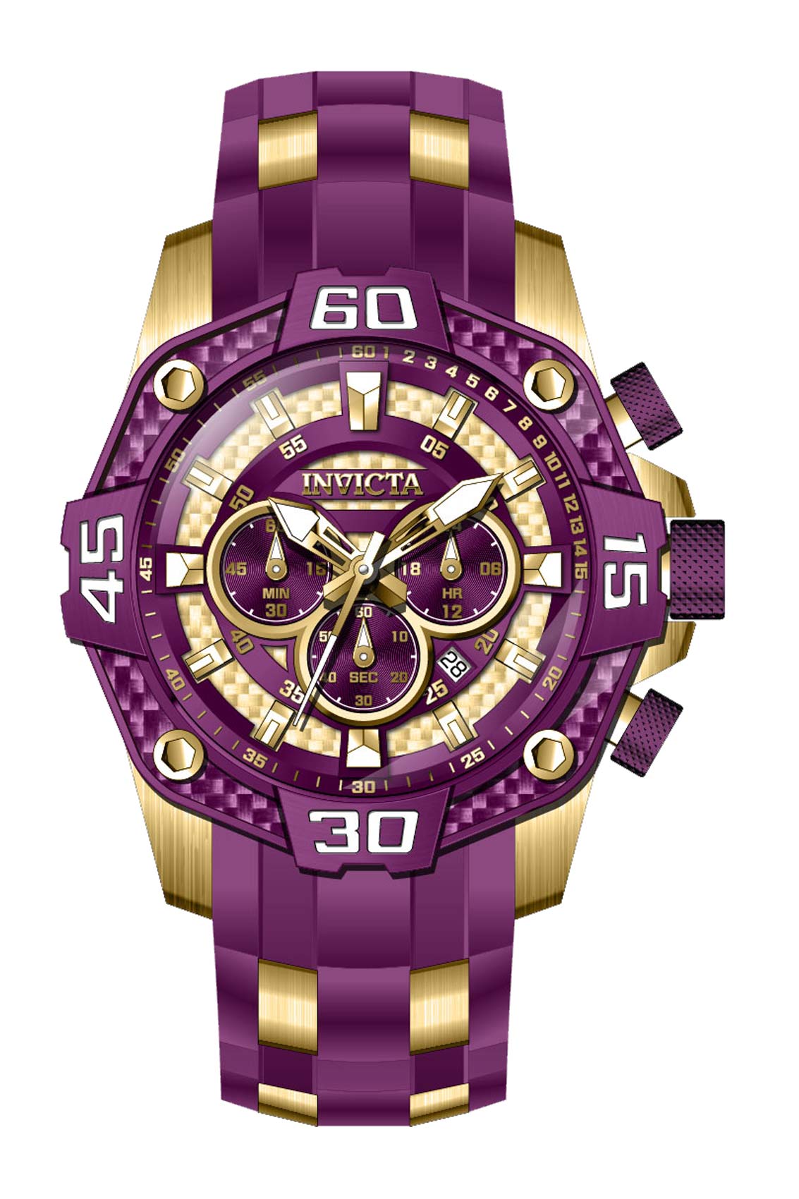 Parts for Invicta Pro Diver Men 40867