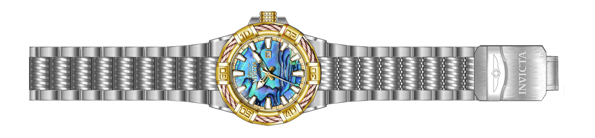 Band for Invicta Bolt Men 38395