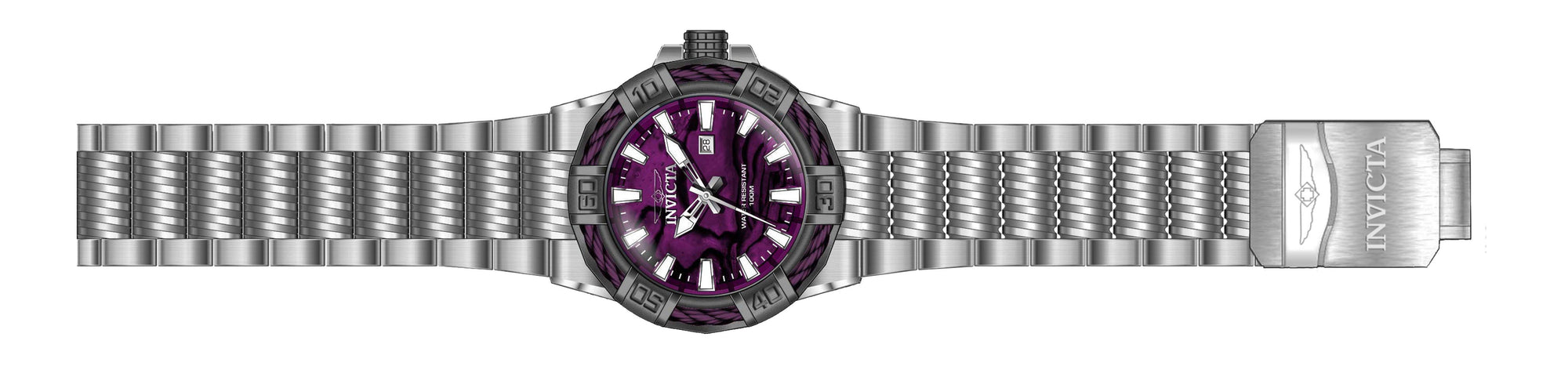Band for Invicta Bolt Men 38397