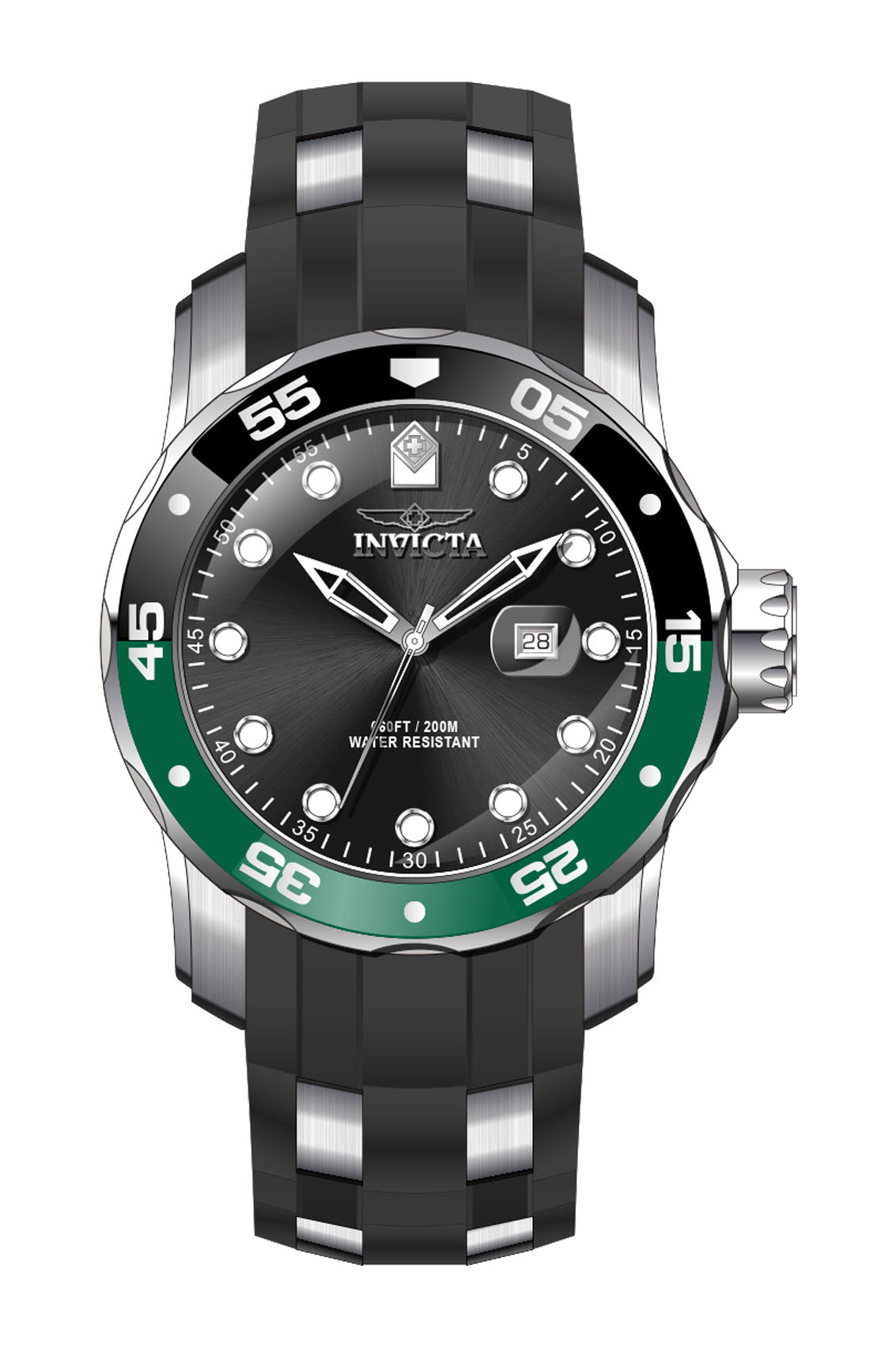 Parts for Invicta Pro Diver Men 39104