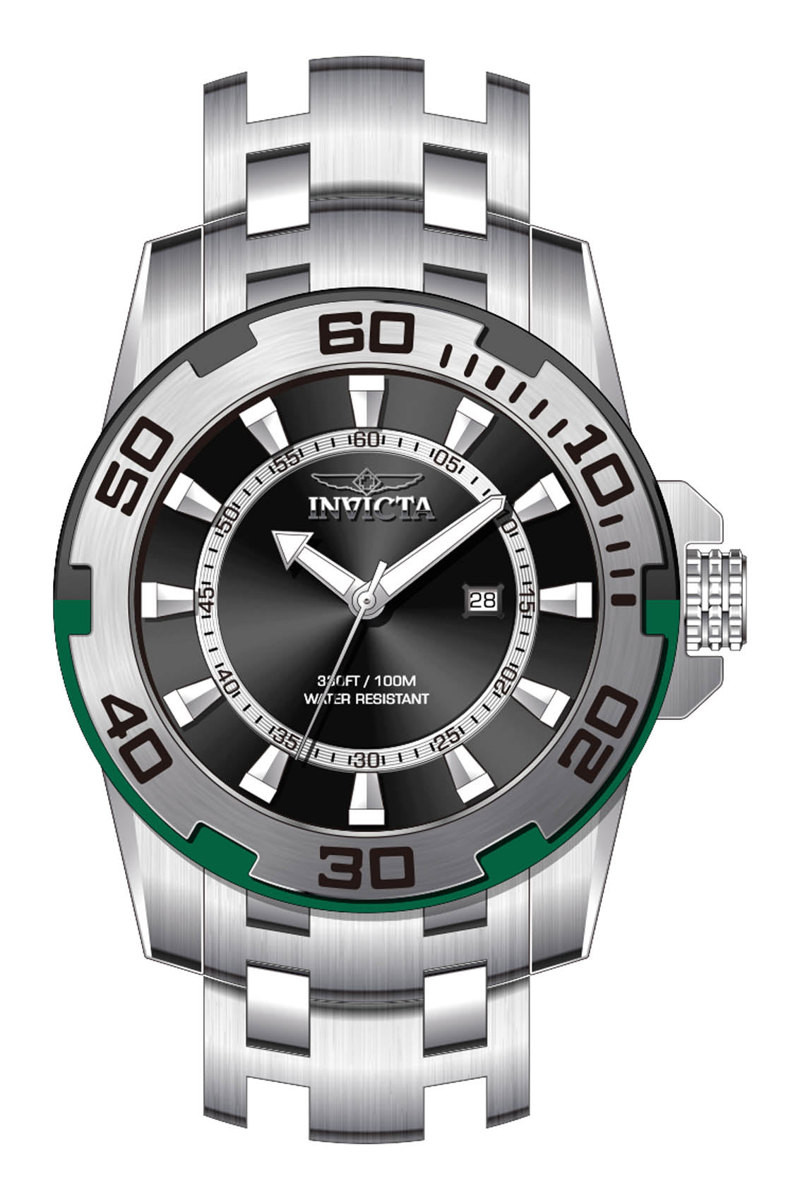 Parts for Invicta Pro Diver Men 39116