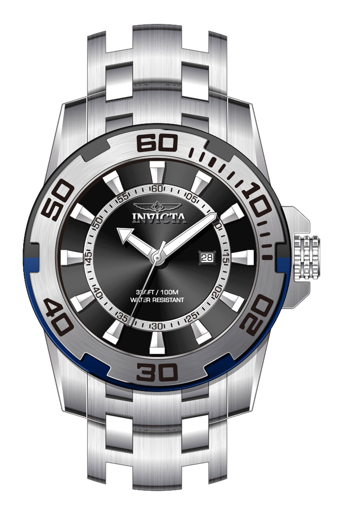 Parts for Invicta Pro Diver Men 39118
