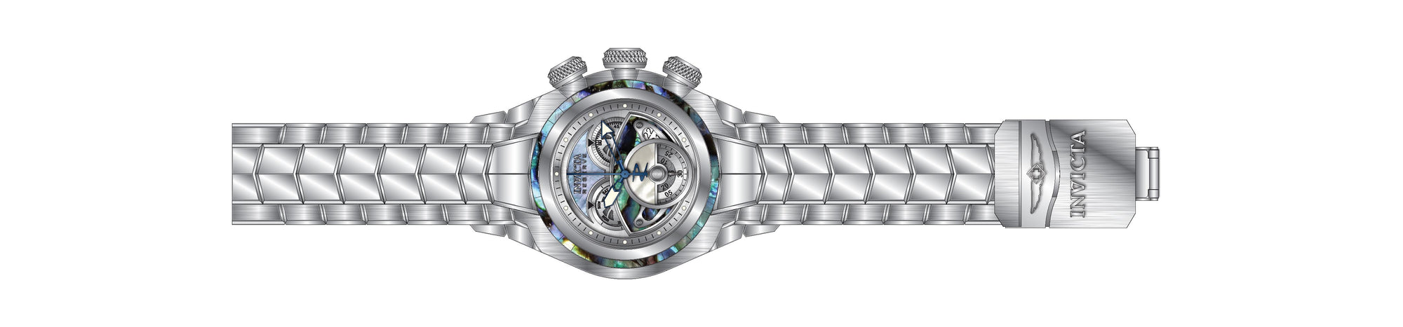 Band for Invicta Reserve S1 Men 41959