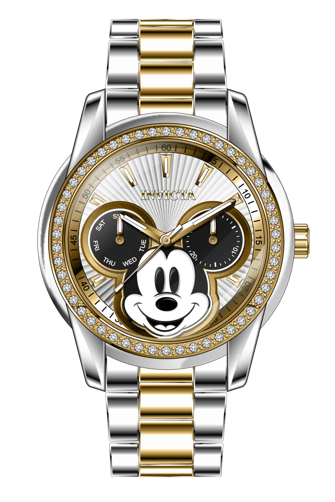 Band for Invicta Disney Limited Edition Mickey Mouse Lady 37828