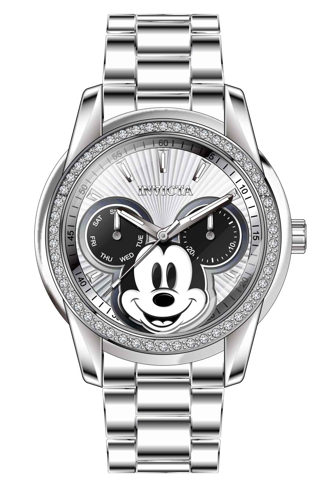Band for Invicta Disney Limited Edition Mickey Mouse Lady 37824
