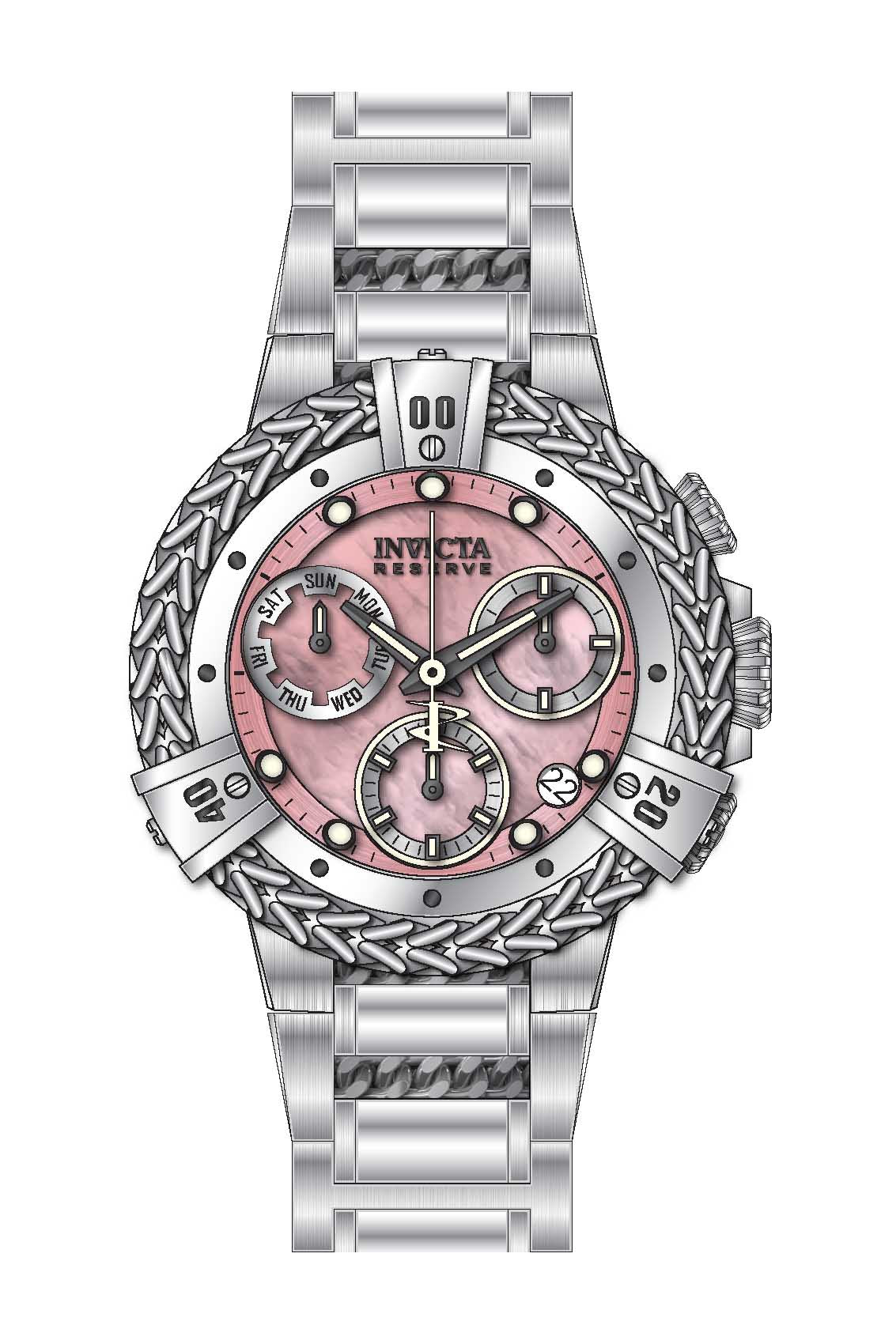 Band for Invicta Reserve Lady 42620