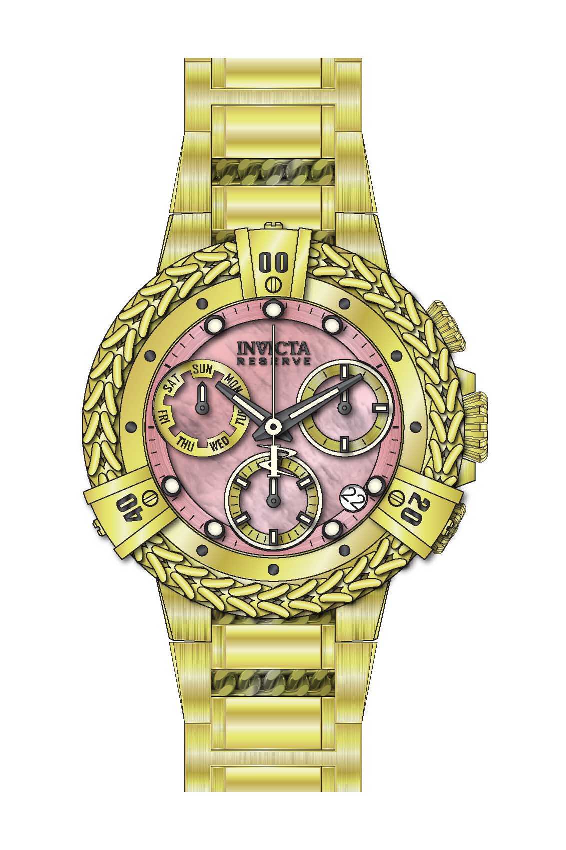 Band for Invicta Reserve Lady 42621