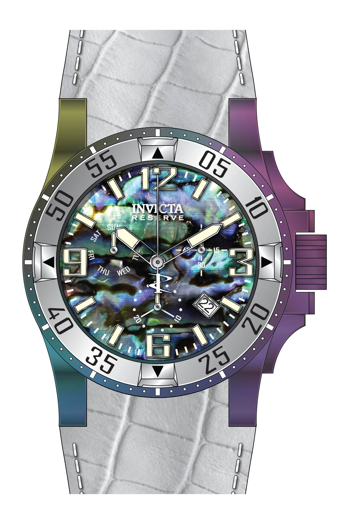 Band for Invicta Reserve Men 42099