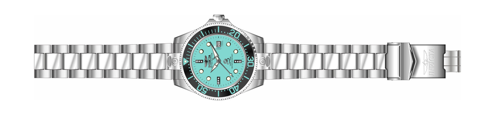Band for Invicta Pro Diver Men 43402