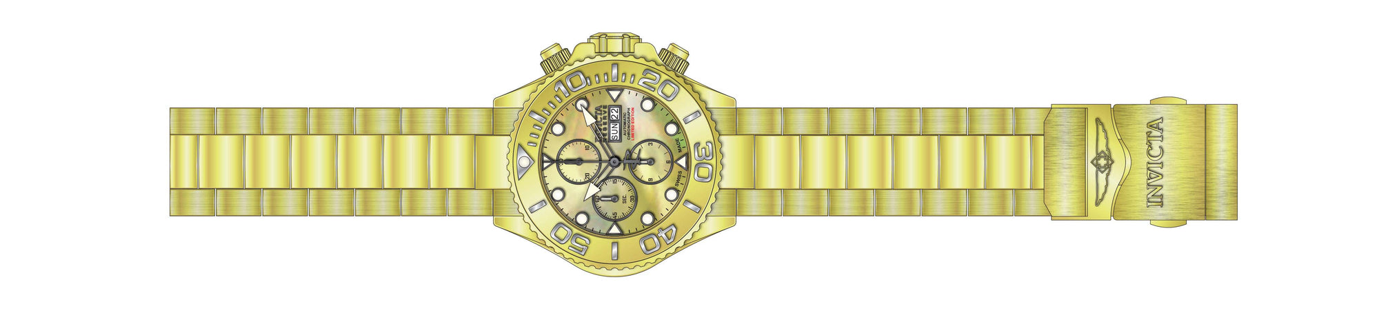 Parts for Invicta Reserve Men 43100
