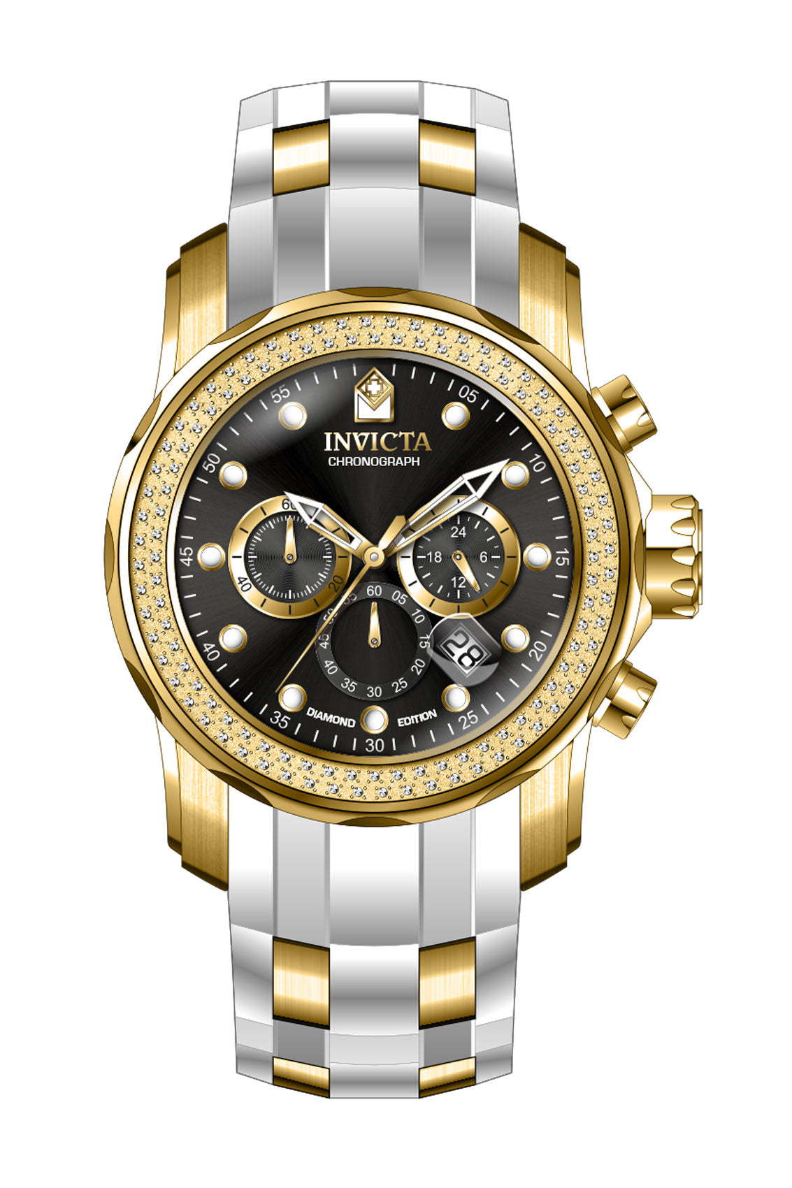 Parts for Invicta Pro Diver Men 37995