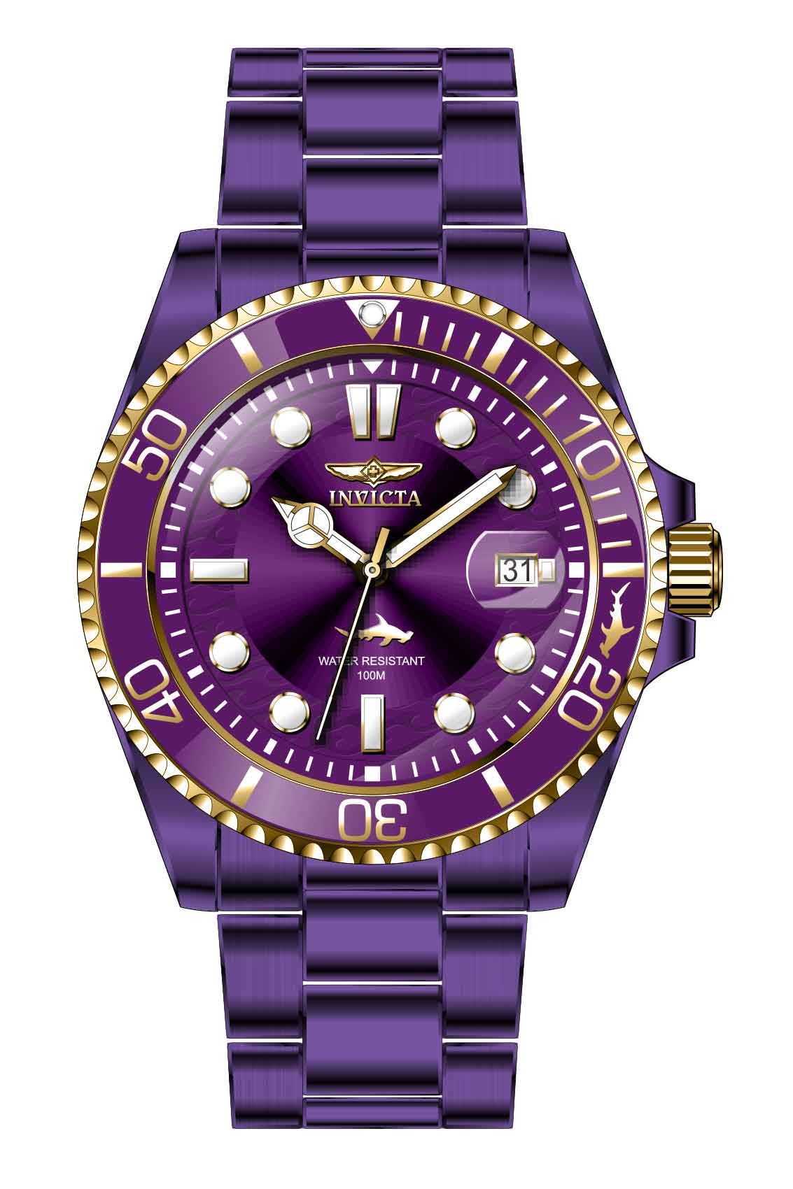 Parts for Invicta Pro Diver Lady 40876