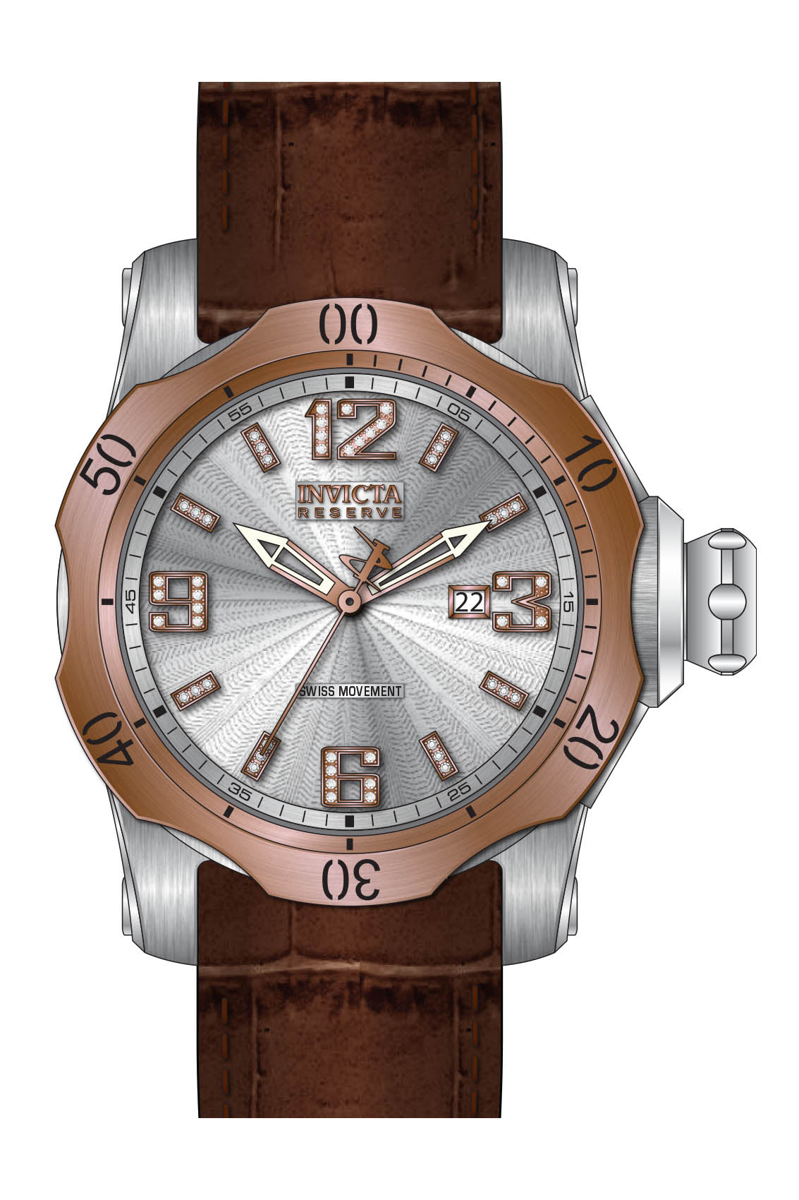 Band for Invicta Reserve Venom Men 42630