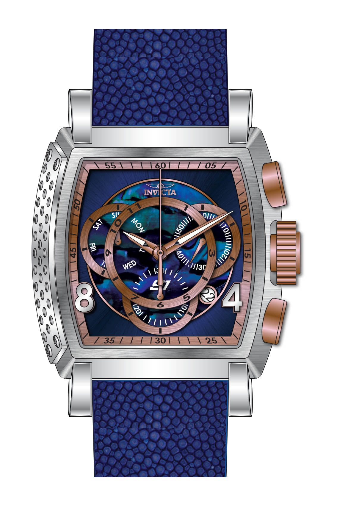 Band for Invicta S1 Rally Men 34184