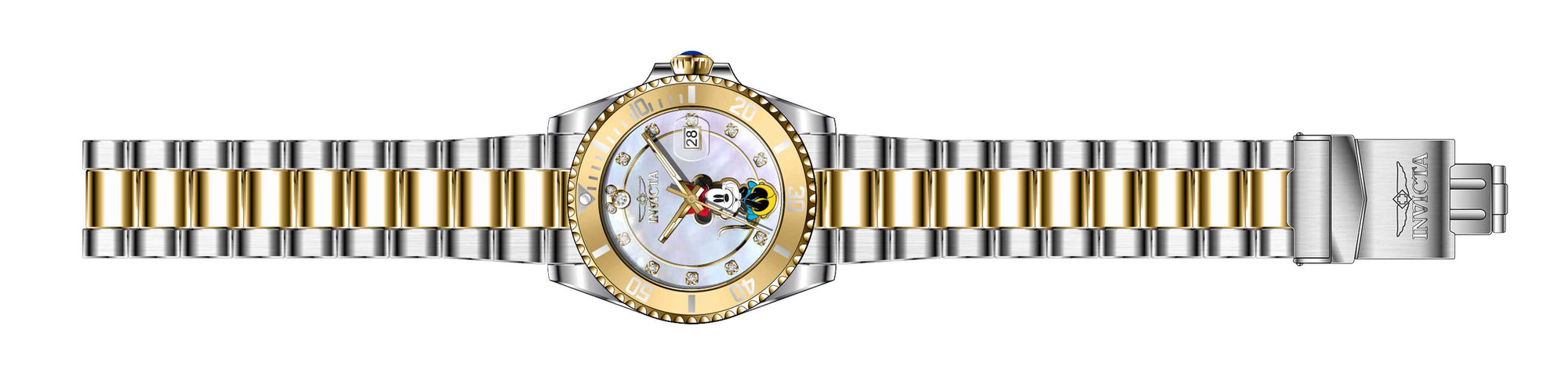 Band for Invicta Disney Limited Edition Minnie Mouse Lady 41207
