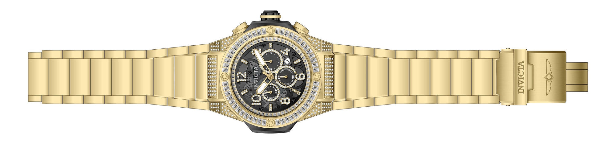 Band for Invicta Akula Men 43707