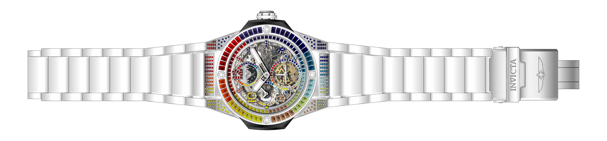 Band for Invicta Akula Men 43724