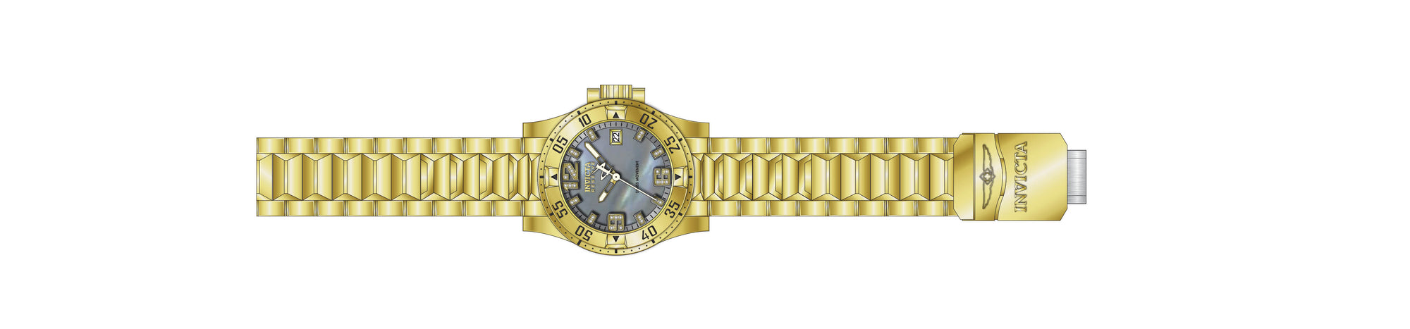 Band for Invicta Reserve Excursion Lady 43227