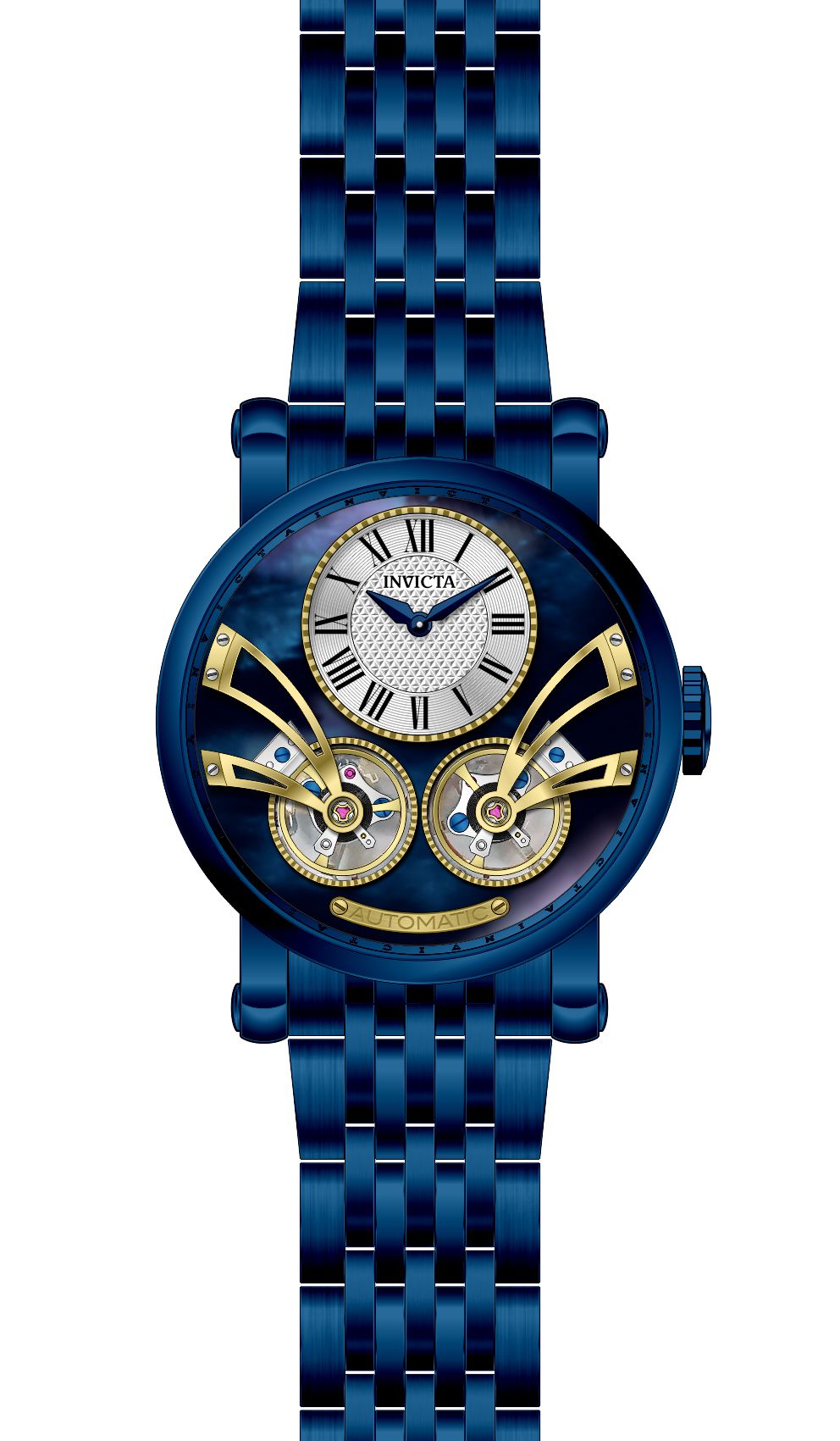 Band for Invicta Vintage Men 43747