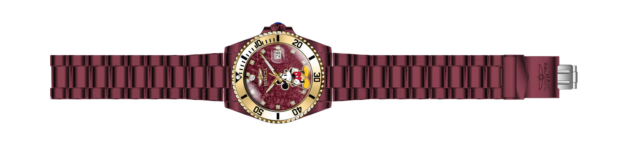 Band for Invicta Disney Limited Edition Mickey Mouse Lady 41216